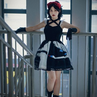 17th Afternoon Lolita Style Dress JSK by Withpuji (WJ102)